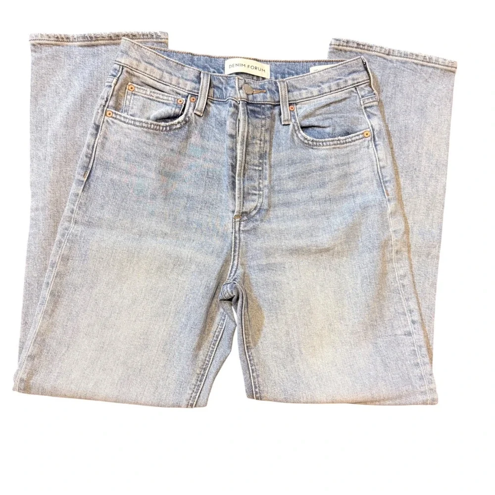 Aritzia The Arlo High Rise Straight Jeans Sz 28‎